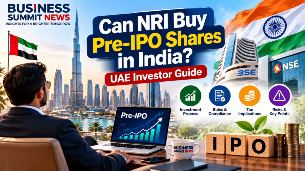 Can NRI buy Pre IPO shares in India UAE investor guide