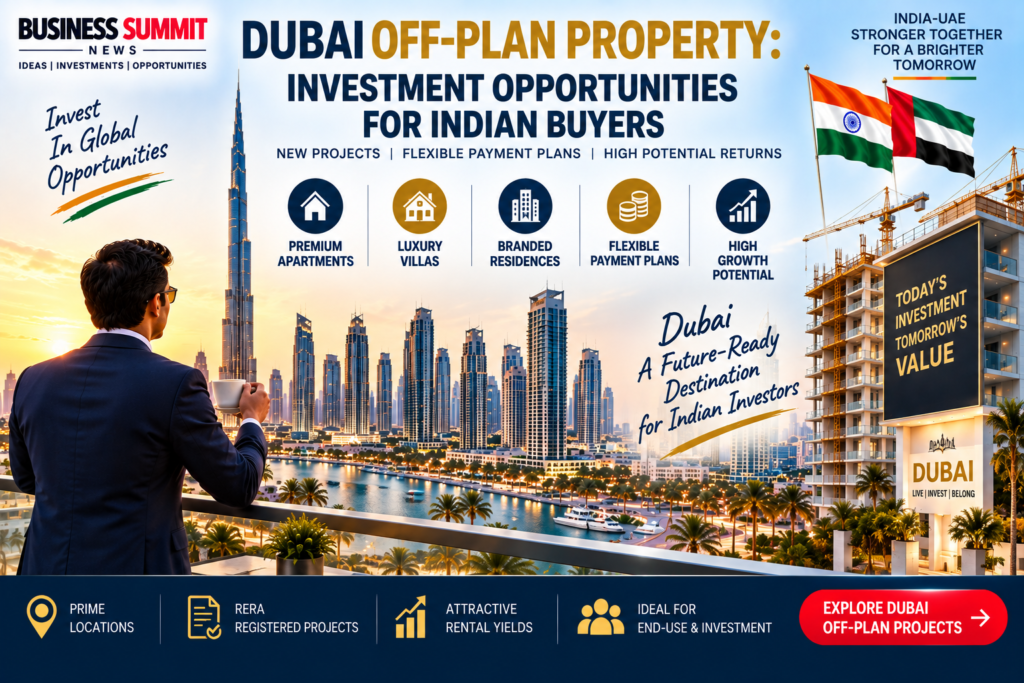 Dubai Off-Plan Property Investment Opportunities for Indian Buyers