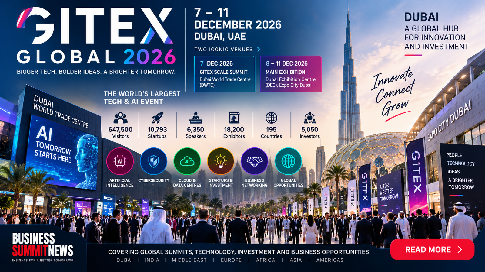 GITEX GLOBAL 2026 Dubai opportunities for Indian startups and investors