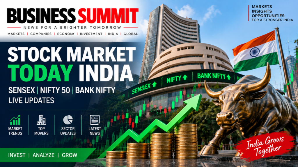 Stock Market Today India – Sensex, Nifty 50 and Bank Nifty live updates